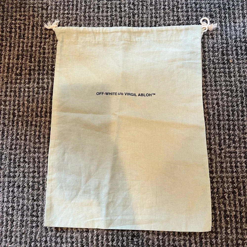 OFF-WHITE Designer Authentic Dust Bag